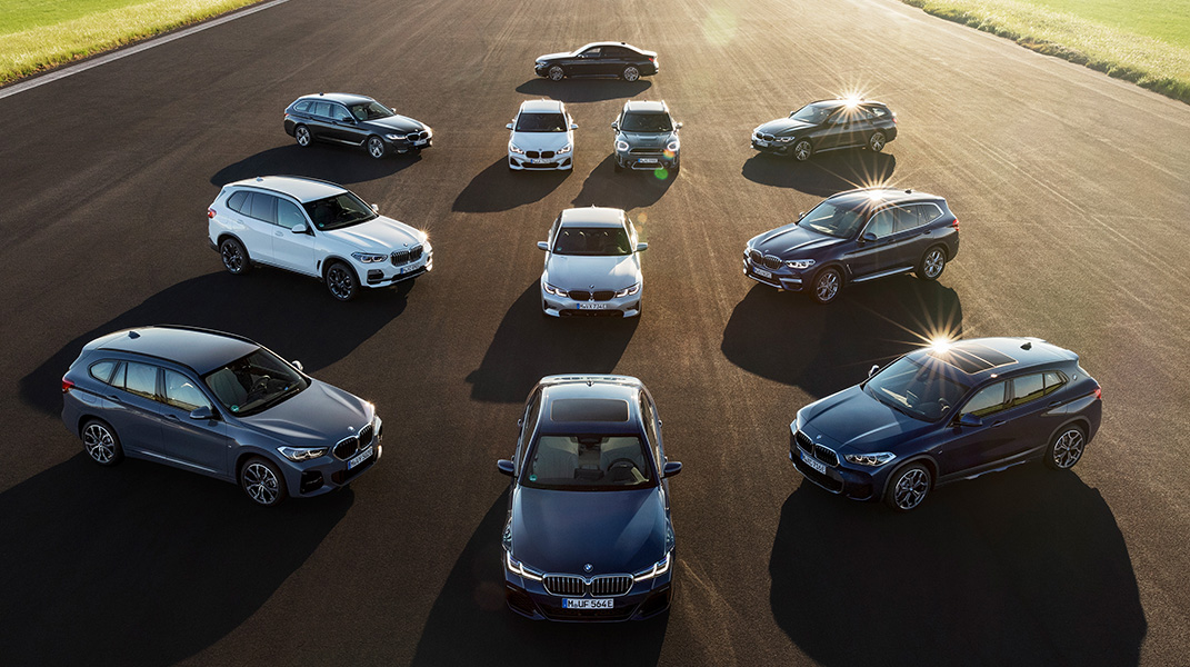 Full range of BMW/BMW i /MINI